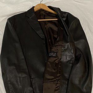 alfani lambskin mens jacket